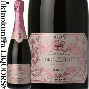 Ah NG / ubg [ io[ t@Cu [NV] Xp[NOC [ h 750ml / tX Vp[j A.O.C. CHAMPAGNE Grand Cru ON ANDRE CLOUET BRUT ROSEiNO.5j