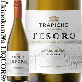 トラピチェ / テソーロ シャルドネ [2022] 白ワイン 辛口 750ml / アルゼンチン メンドーサ ウコ ヴァレー / TRAPICHE TESORO CHARDONNAY