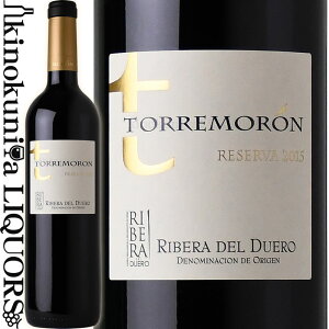 �g�������� ���Z���o [2015] �ԃ��C�� �t���{�f�B 750ml / �X�y�C�� D.O.���x�� �f�� �h�D�G�� / �{�f�K�X �g�������� BODEGAS TORREMORON Torremoron Reserva D.O. Ribera del Duero