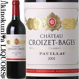 シャトー クロワゼ バージュ [2001] 赤ワイン フルボディ 750ml / フランス ボルドー ポイヤック CHATEAU CROIZET BAGES メドック格付け第5級