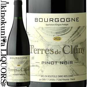 ���V���o�� / �e�[�� �h �N�����j�[ �u���S�[�j�� �s�m �m���[�� [2022] �ԃ��C�� �~�f�B�A���{�f�B 750ml / �t�����X �u���S�[�j�� / SARL DE ROCHEBIN / TERRES de CLUNY Bourgogne Pinot Noir