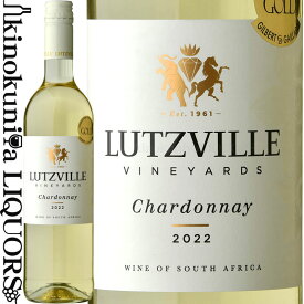 ルッツヴィル / シャルドネ [2022] 白ワイン 辛口 750ml / 南アフリカ ウエスタンケープ / LUTZVILLE Chardonnay