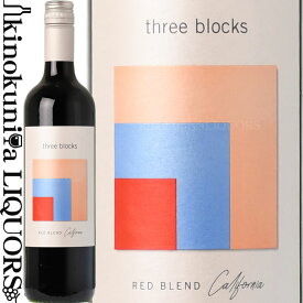 スリー ブロックス レッド ブレンド カリフォルニア [NV] 赤ワイン ミディアムボディ 750ml / アメリカ カリフォルニア Three Blocks Red Blend California