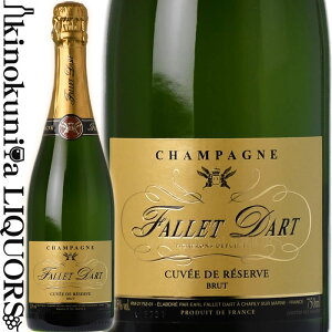 t@ _[ / ubg LF h [ [NV] Xp[NOC  h 750ml / tX Vp[j BRUT CUVEE DE RESERVE Fallet Dart Vp
