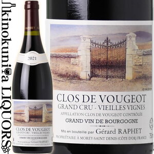 h[k WF[ tF / N h [W BGC B[j [2022] ԃC t{fB 750ml / tX uS[j R[g h jC [W / Domaine Gerard Raphet Clos De Vouget Viei