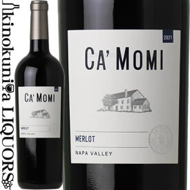 【SALE】カモミ / メルロー ナパ ヴァレー [2021][2022] 赤ワイン フルボディ 750ml / アメリカ カリフォルニア ナパ・ヴァレー CA'MOMI MERLOT Napa Valley カモミ ワイナリー Ca'Momi Winery