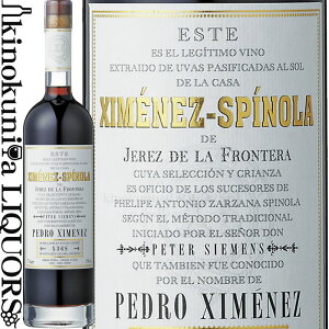 3{ZbgyP[X̔zVF[ yh qlX \ 1918 / 750ml VF[ / XyC A_VA Pedro Ximenez Solera 1918 {fKX qlX Xsm Bodegas Ximenez-Spinola