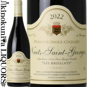 �h���[�k �I�h�D�[�� �R�J�[�� / �j���C �T�� �W�����W���@�� �U���W�b�� [2022] �ԃ��C�� �t���{�f�B 750ml / �t�����X �u���S�[�j�� �R�[�g �h �j���C A.O.C. DOMAINE ODOUL COQUARD / NUITS SAINT GEORGE LES ARG