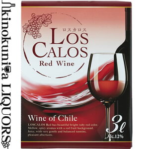 XJX  obO C {bNX BIB [NV] ԃC ~fBA{fB 3000ml / ` LOS CALOS RED WINE e C 3b^[