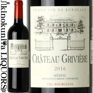 �y�݌ɒ����z�V���g�[ �O�����B�G�[�� [2016] �ԃ��C�� �t���{�f�B 750ml �t�����X �{���h�[ A.O.C.���h�b�N �N���� �i�t �u���W���� Chateau Griviere �|�����C���m�~�l�[�g����