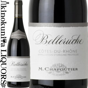 M VveBG / R[g f [k x[V [W [2023] ԃC t{fB 750ml / tX [k ACR[g f [k / M.Chapoutier Cotes du Rhone Belleruche Rouge