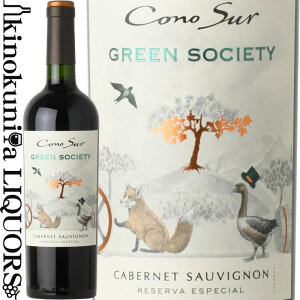 RmX O[\TGeB Jxl \[Bj [2021] ԃC t{fB 750ml / ` D.O. ARJOA@[ Cono Sur Green Society Cabernet Sauvignon
