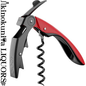 コアラ KOALA ソムリエナイフ レッド (ワインオープナー) CORKSCREW AUTOMATIC DOUBLE LEVER