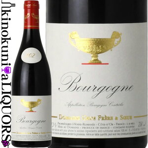 �h���[�k �O�� �t���[�� �G �X�[�� / �u���S�[�j�� ���[�W�� [2024] �ԃ��C�� �t���{�f�B 750ml / �t�����X �u���S�[�j�� A.O.C.�u���S�[�j�� Domaine Gros Frere et Soeur Bourgogne Rouge