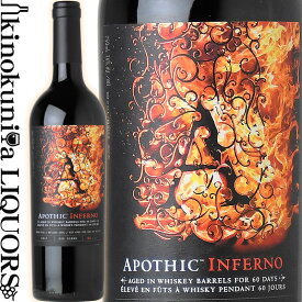 アポシック インフェルノ [2018] 赤ワイン フルボディ 750ml / アメリカ カリフォルニア E&Jガロワイナリー E.&J. Gallo Winery Apothic Inferno
