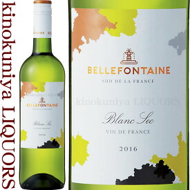 【SALE】ブティノ / ベルフォンテーヌ 白 [2020][2021] 白ワイン 辛口 750ml / フランス ラングドック&ルーシヨン ヴァン ド フランス Boutinot Ltd. Bellefontaine Vin de France Blanc [MTBS]