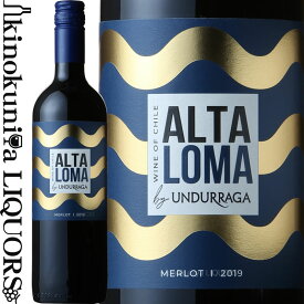 ウンドラーガ / アルタ ロマ メルロー [2019][2021] 赤ワイン フルボディ 750ml / チリ DOセントラル ヴァレー Undurraga Alta Loma Merlot サクラアワード2021ダブルゴールド受賞