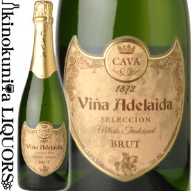 【SALE】ヴィーニャ アデライダ カヴァ ブリュット [NV] 白 スパークリングワイン / スペイン ペネデス D.O.カヴァ CAVA Vina Adelaida Brut ボデガス ロペス モレナス社 スペインのカバ