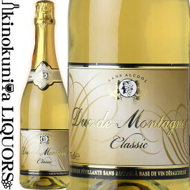デュク ドゥ モンターニュ クラシック [NV] ノンアルコールスパークリング 白 甘口 750ml / ベルギー ネオブュル社 Neobulles Duc du Montagne Classic ノンアルコールワイン ALC度数 0.0%