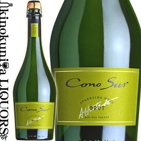コノスル / スパークリングワイン ブリュット [NV] スパークリングワイン 白 辛口 750ml / チリ D.O. ビオ ビオ ヴァレー Cono Sur Sparkling Wine Brut