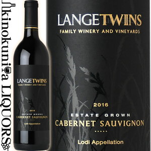 Q cCY Jxl \[Bj [2016] ԃC t{fB 750ml / AJ JtHjA Lange Twins Family Winery & Vineyards / Lange Twins Cabernet Sauvignon