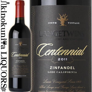 �����Q �c�C���Y �Z���e�j�A���E�W���t�@���f�� [2014] �ԃ��C�� �t���{�f�B 750ml / �A�����J �J���t�H���j�A ���[�_�C ���n���E���B�����[�h Lange Twins Family Winery & Vineyards / Lange Twins Centennial Zinf