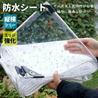 防水シート 透明ビニールシート 温室 雨よけ シート 屋外 PVC ビニール温室 カバー 防水 防風 雨よけシー…