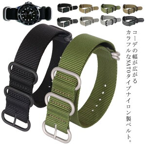 �x���g 20mm �i�C�����X�g���b�v 18mm NATO�^�C�v NATO �r���v IP304�X�e�����X 22mm ���� �X�g���b TIMEX �o���h
