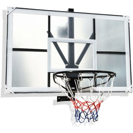 バスケットゴール プロバスケットボールフープ 子供用 家庭室内・屋外 壁取り付 耐久性 バックボード 調整可能な 飛散防止 バスケットボ