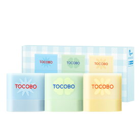 【25％OFF★ポイント7倍】【キーリング1点贈呈】【TOCOBO公式】トコボ ミニサンスティック3種セット UVケアシリーズ SPF50+ PA++++(韓国コスメ / 日焼け止め / サンスティック / プライマー / ヴィーガンコスメ / サンクリーム / サンセラム）