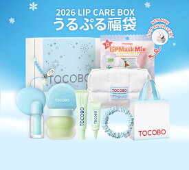 【ポイント5倍★】【2026新年福袋】【TOCOBO公式】2026福袋 うるぷるリップセット ( サンクッション リップクリーム リップマスク SPF50+ PA++++ ノーセバム トコボ tocoboリップ コスメセット 日焼け止め 韓国コスメ ヴィーガンコスメ 韓国福袋 ショッピングバック