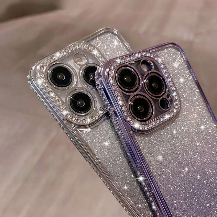 楽天市場】iPhone16ケース iPhone 雑貨 ラメ ラインストーン 