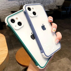 iPhoneケース iPhone 雑貨 女子 女の子 シンプル カジュアル 便利 プチプラ クリア 透明 グリーン/ブラック/グレー/ブルー iPhone14 iPhone13 iPhone12 iPhone11 iPhone7 iPhone8 SE2 SE3 Plus mini Pro ProMax