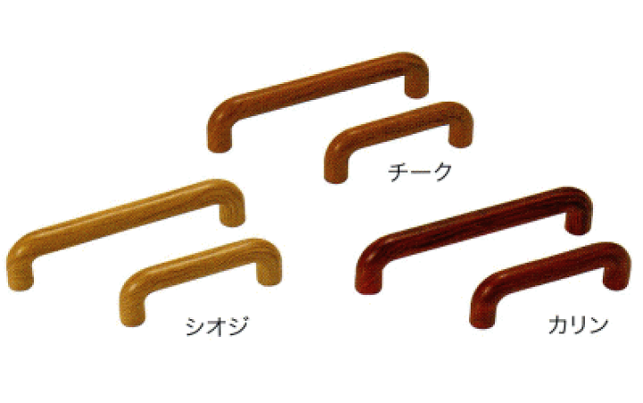 楽天市場】アイワ金属 PC木目丸棒ハンドル 80mm(ビスピッチ=68mm