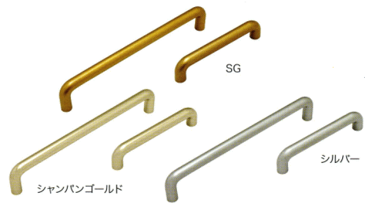 楽天市場】アイワ金属 ファインハンドル 120mm(ビスピッチ=107mm