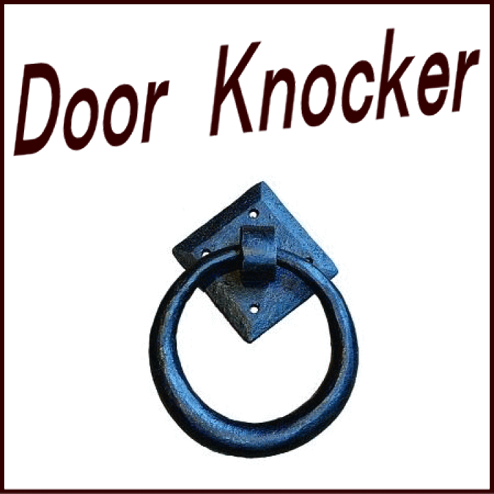 楽天市場】DUVE WI320BK 鉄製 ドアノッカー Door Knocker ( 金物