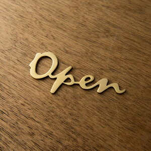 DUVE SL165P�@�^�J�� �T�C�����^�[�@Open�@SIGN LETTER (�T�C���v���[�g �ؕ��� �I�[�v�� �u���X Brass �A�C�A�� �A���e�B�[�N�� ���� �J���g���[ �������j