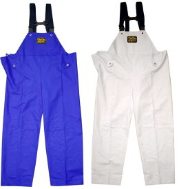 弘進 水産合羽 マリンフォード MFV-502 胸付ズボン(サロペット)S〜4L ( 日本製生地使用 レインスーツ 合羽 レインウエア 漁師 雨合羽 かっぱ カッパ 釣り 作業 防水)