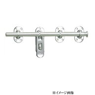 クマモト PLUS ステンレス丸棒貫抜 D-33-450 / 1個 (閂 貫抜き かんぬき 防犯 鍵 錠 カギ ドア 扉 交換 …