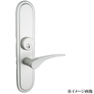 長沢製作所 TOMFU(トムフ) 特大座 シリンダー付間仕切錠 TXS-G92N(取替レバーハンドル)(ドア ドアノブ トイレ 交換 インテリア 金具 部屋 交換 ドアのぶ ドアハンドル 取替え 種類 ドアレバー)