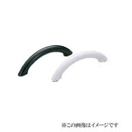 (ネコポス可 13個まで)シロクマ 白熊印・P-4 PC弓形ハンドル (全長=105mm　ビスピッチ=80mm)