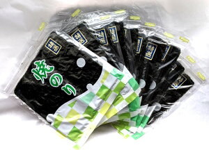 【ランキング2位】【まとめ買い】【お徳用】【特選】焼海苔 全型サイズ 10枚入り×10帖セット(100枚入り)