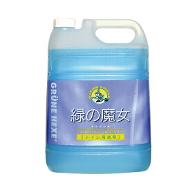 緑の魔女 トイレ用 業務用 詰め替え 5リットル ミマスクリーンケア 洗剤 ほんものや