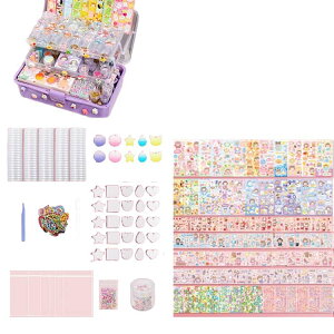 �y483�_�Z�b�g�z �J�v�Z���V�[�� �X�e�b�J�[ �L�[�z���_�[ DIY �Z�b�g �N���A �g�[�N���J�v�Z�� �J�v�Z���V�[�� ����L�b�g �J�v�Z�� �V�[�� �P�[�X DIY�V�[�� �t���[�N�V�[�� �������� �o�b