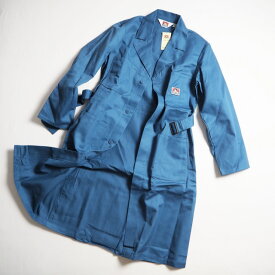 BEN DAVIS ベンデイビス ショップコート BUTTON FRONT SHOP COAT/POSTMAN BLUE