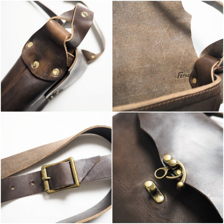 楽天市場】FERNAND LEATHER フェルナンドレザー ショルダーバッグ iPad 
