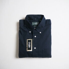 GITMAN VINTAGE ギットマンヴィンテージ 後染オックスフォードボタンダウンシャツ / NAVY OVERDYE