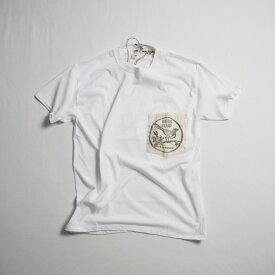 HACKNEY UNION WORKHOUSE ハックニーユニオンワークハウス ポケットTシャツ WORKHOUSE T-SHIRT/WHITE