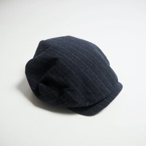 �y�E�B���^�[�Z�[�� 70%�I�t�zHACKNEY UNION WORKHOUSE �n�b�N�j�[���j�I�����[�N�n�E�X �n���X�c�C�[�h�n���`���O SAVOY CAP / NAVY STRIPE