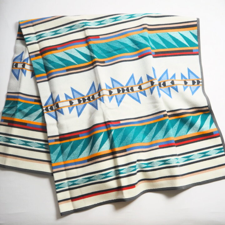 楽天市場】PENDLETON ペンドルトン 大判ブランケット TURQUOISE RIDGE 